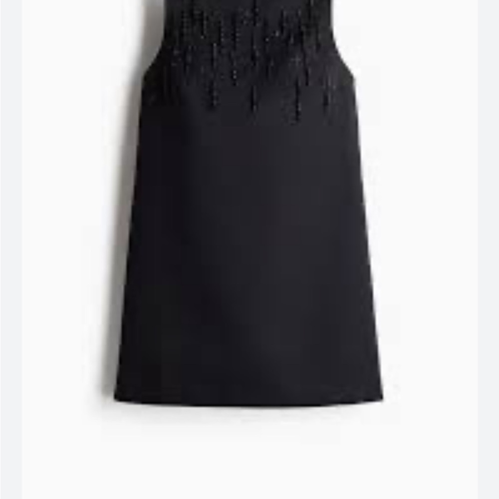 H&M Elegant Black Sleeveless Dress